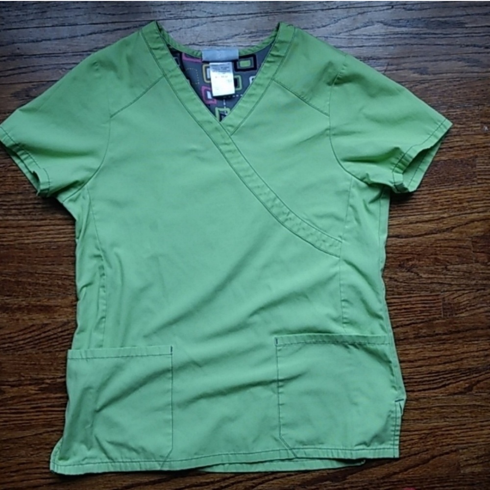 Green Scrub Top